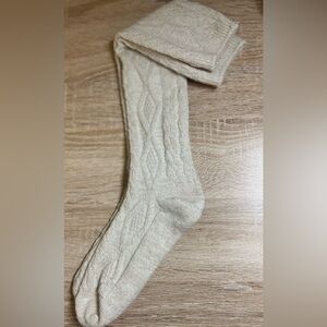 American Eagle Cable Boot Socks with Sparkle Detailing | NWOT